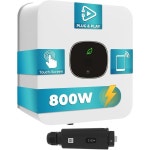 Power MIC 800TLX 포함 WiFi 모듈 태양열 시스템 발코니 발전소 인버터 문자열 플러그 앤 플레이 태양광 VDE용 단일 단계 V : 열정트리마켓