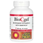 원젤SU베리타스청주점 | Natural Factors, BioCgel, BerryRich 함유 완충형 비타민C, 500mg, 소프트젤 90정 : 사니타스마켓