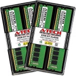 A-Tech 32GB (4x8GB) DDR4 2400 MHz UDIMM PC4-19200 (PC4-2400T) CL17 DIMM Non-ECC 데 32GB Kit (4 x 8GB) : MOA해외마켓 15th