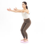 이고진 밸런스 쿠션 원형 코어 운동 의자 안장 방석 쇼파 벤치 사무실 자세교정 등쿠션 : 이고진헬스