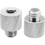 14에서 38 어댑터 14-20 암에서 38-16 암 나사산 어댑터 마이크 스탠드 삼각대 - 2팩 : 레릭23