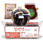 옥천 칡냉면 2킬로 10개 업소용 육수 비빔장 사리 : 제이프로미스