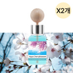 더허브샵 향기마을 차량용 디퓨저 체리블라썸 17ml X2 : 비엔엠코리아