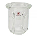 6516-01 시리즈 원통형 반응 플라스크 137mm 플랫 플랜지 1L : 레릭23