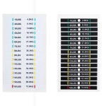 피트니스 장비 저항 트레이너 운동 웨이트 스택 라벨 데칼 1. White : 오더박스3호점