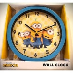 Accutime 미니언즈 아날로그 벽시계 | 24.8cm(9.75인치) 배터리 전원 어린이 침실 또는 게임장에 적합-449 : yes mall