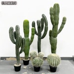 선인장 모형 인조식물 인테리어 조경 카페 조화 장식 98cm : 온데이굿즈