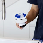 배수구 싱크대트랩 주방 하수구트랩 벌레 하수구 씽크대 냄새차단 상부용 : 크린모아