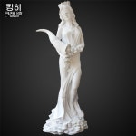 행운의 여신 티케 조각상 소품 인테리어 장식 블루 : 찜꽁꽁샵