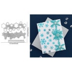 눈송이 금속 절단 다이 스퀘어 엠보싱 컷 카드 만들기 스크랩북 공예 1. 2 : 딜리벌월드5호점