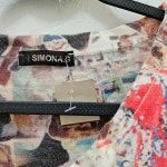 SIMONA.G 유럽수입 가디건 여 M J3741 : 스카이빈티지