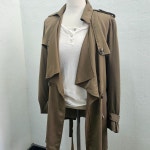 KOREA 트렌치 여 66 J3733 : 스카이빈티지