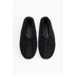 [정품] H&M 여자 부츠 구두 데일리 신발 메쉬 플랫 슈즈 블랙 1270560001591988 : 아즈펠라