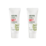 과일나라 알로에베라 모이스처 아쿠아 수딩 선 에센스 50 g 2개 : 잇힝마켓
