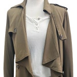 KOREA 트렌치 여 66 J3733 : 스카이빈티지