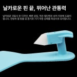 축사인식표 축산용 소 숫자 장착기 노란색 대형 단면 번호표 이표 빨강 50세트 : 런바이어