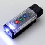 108DB-호루라기.호각.호르라기.경기용.심판.신호.휘슬.LED손전등 전자 호루라기 휘슬 손전등 호각 : 루이루마