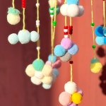 아기 임신부 태교 조리원 아기방 폼폼이 모빌 만들기 : 그레이트엘라