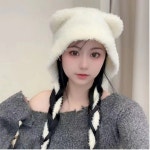[무슈봉]여성 귀여운 뽀그리 곰모자 : 스카이 상점73