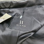 MICHAA KOREA 가죽 자켓 여 55 J3794 : 스카이빈티지