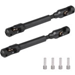 2pcs 취미파이어 110 RC 크롤러 구동축 강철 범용 조인트 헤비 듀티 축 SCX10 II III TRX4 레드캣 8세대 7세대 요소 업그레이드 부품104... 