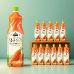 웅진 가야 제주농장 당근주스 1.5L 12개 : 디샵D.Sharp