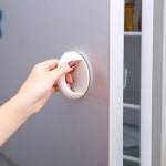 붙이는 창문 손잡이 원형 도어 방문 화장실 : 생활동락