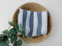 린넨 원단 린넨천 마 100 경량 스트라이프 원단 5996 : 더린넨랩