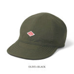 단톤 일본  DANTON  나일론 태프터 양털 리버시블 6 패널 캡 DTㅡH0231 LIC 모자 맨즈 레이디스 F OLIVE×BLACK : 포유스마트