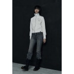SYNERJYN HIGHNECK SLIM COTTON JUMPER WHITE : 오성상회25