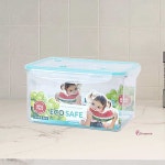 한진밀폐용기 핸들 5호 신선에코락 5.8L-반찬통 중형 통투명김치 주방 김치용기 손잡이d : 샵프리E