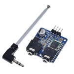 76108MHZ 5V TEA5767 FM 스테레오 라디오 모듈 케이블 안테나 : 스토어봇