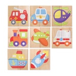 어린이집 교통 탈것 자석퍼즐 교육완구32p 홈스쿨 수업용교구 발달센터 유치원 : 디엠제이마켓