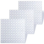 GEEKI 실리콘 패드 미끄럼 방지 충격 소음 도어 쿠션 손잡이 가구 문 범퍼 100Pcs 고무 안티 슬립 피트 댐퍼 버퍼 캐비닛 서랍 : 긱이스토어10