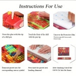 재미있는 산타 클로스 페인팅 키트 풀 스퀘어 라운드 모자이크 자수 만화 드워프 크로스 1. square 20x25cm : 블루1호점