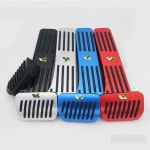 가속기 브레이크 페달 알루미늄 비 천공 내부 미끄럼 방지 1. L7 Blue : 에이치에스라이프몰14