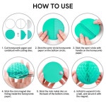 벌집 종이 패드 공예 팝업 카드용 칼 금형 도구와 일치 공예품을 만들기 티슈 휴일 카드 1. H8945 : 오더박스29호점