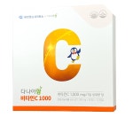 비타민c 다나아팜 1000mg 600정 씨 선물용 항산화 아스코르빈산 유통기한 26년8월 : 어블릭