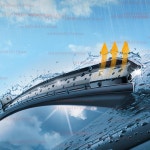 자동차 앞 뒤 와이퍼 유리 윈드 스크린 윈도우 커터 1. Front Rear 3pcs : 오더박스35호점