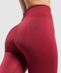 Gymshark 짐샤크 바이탈 샤인 리미티드 에디션 레깅스 렙스 레드 : SPORTICA