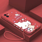 헬로 키티 산리오 50주년 갤럭시 s25 s24 s23 s22 플러스 케이스 굿즈 만화 핑크 전화 Xiaomi Mi CC9 13 12 12T 11 11T Ultra 10 10T... 