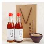 전라도청년 천년참기름 350ml2병 선물세트 : 비유니