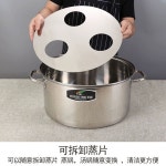 면삶는냄비 업소용 식당 우동 멀티팟 기계 탕면기 국수 냄비 밀면 : 누리전문무역