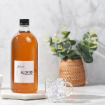 자연 전통 발효 식초 음료 비니거 1000ml 사과 파인애플 생강 아로니아 바나나 오미자 : 미스미듐 mysmedium