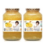 꽃샘 꿀유자차S 1kg x 2개 : 씨유니