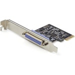 스타텍 1포트 병렬 PCIe 카드 PCI 익스프레스에서 DB25 어댑터 프린터 스캐너 및 플로터용 데스크탑 확장 LPT 컨트롤러 SPPECP... 
