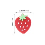 딸기 테니스 라켓 충격 패드 버퍼 실리콘 진동 감쇠기 흡수 장치 1. Pink : 딜리벌월드34호점