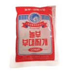 아빠식당 놀부 부대찌개600g x 4팩 (+라면사리2팩) : 아츠브라운