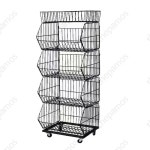 철망 선반 진열대 점볼박스 매대 편의점 철망선반 디스플레이 걸이 과자 메쉬망 마트 : 더파모스