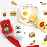 YS 강아지 스낵포켓 토이 반려동물인형 : 옐로스완